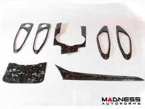 Alfa Romeo Giulia Complete Interior Trim Kit - Forged Carbon Fiber - Pre '20 Models